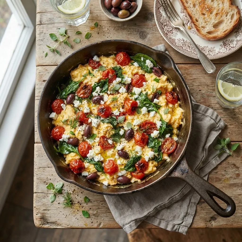Greek Scrambled Eggs